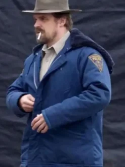 Jim Hopper Stranger Things S02 Blue Jacket