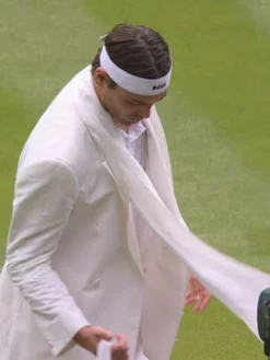 Taylor Fritz 2026 Wimbledon White Blazer