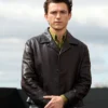 The Odyssey 2026 London Premier Tom Holland Brown Jacket