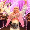 Tiffy Fanatics Fest NYC 2026 Pink Varsity Jacket Front View