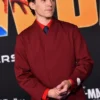 Tom Holland Brand New Day 2026 premiere suit with lapel collar and buttoned blazer