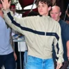 Tom Holland NYC Saint Laurent Beige Windbreaker Jacket
