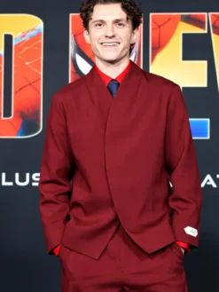 Tom Holland Spider-Man Brand New Day 2026 Los Angeles Premiere Red Suit front view