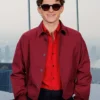 Tom Holland Spider Man New Day New York Red Jacket