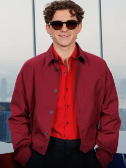 Tom Holland Spider Man New Day New York Red Jacket