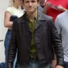 Tom Holland The Odyssey 2026 London Premier Brown Jacket