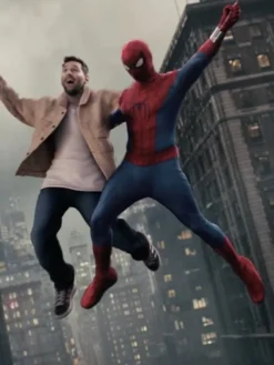 Tom Holland x Spider Man Lionel Messi Jacket