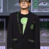 Tony Stark Marvel SDCC 2026 Black Blazer front view with tailored fit