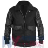 Toto Wolff Y-3 Mercedes F1 2026 Black Aviator Jacket front view for men and women