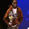 Travis Scott Fanatics Fest NYC 2026 Brown Jacket Front View