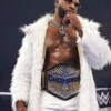 Trick Williams x Tyrese Haliburton Fanatics Fest Fur Coat Front View