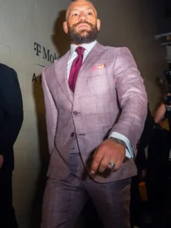 UFC 329 Conor McGregor Grey Plaid Tuxedo