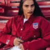 Unisex Levi's United States Red Denim Jacket