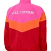 WNBA All-Star Game 2026 Nike Red Windrunner Jacket Back View