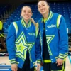 WNBA Dallas Wings All-Star 2026 Varsity Jacket Front View