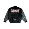 WWE SummerSlam x Ken Carson Black Varsity Jacket Back