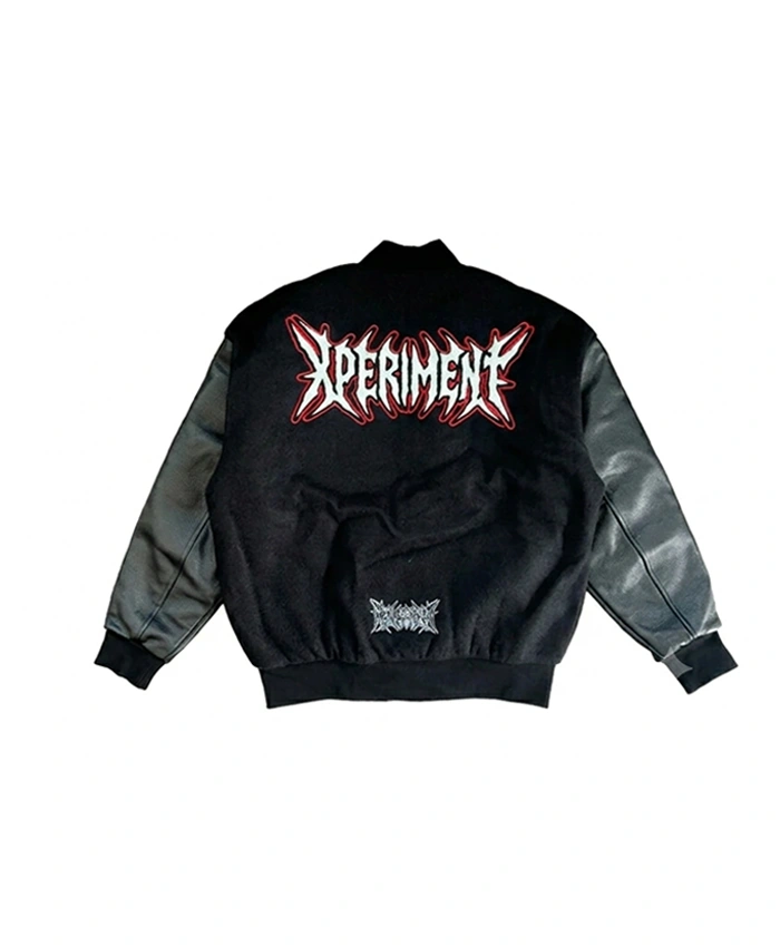 WWE SummerSlam x Ken Carson Black Varsity Jacket Back