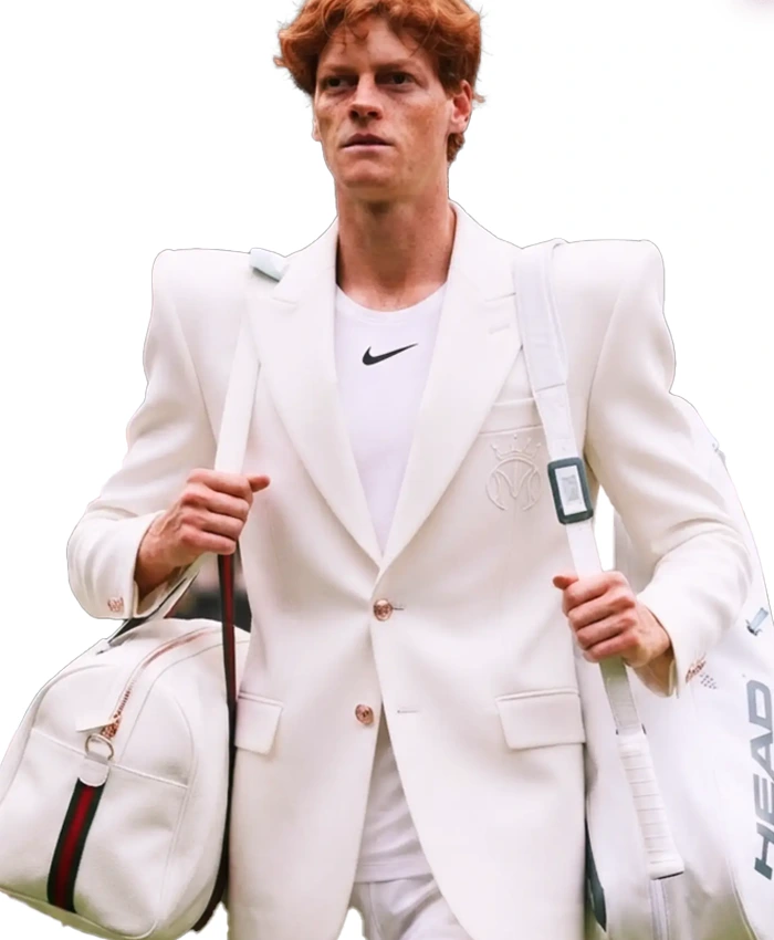 Wimbledon 2026 Jannik Sinner White Blazer