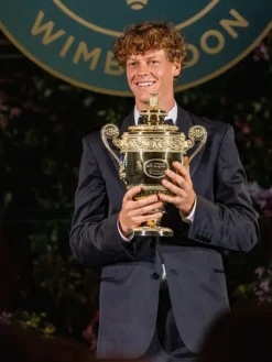 Wimbledon Jannik Sinner Champions Dinner Black Suit
