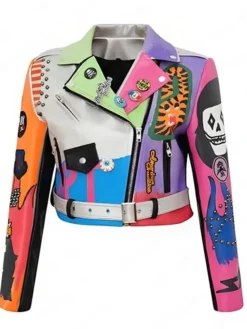 Women’s Halloween Costumes Leather Jacket
