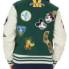 Womens-Mickey-Mouse-Green-Varsity-Jacket