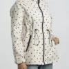 Womens-Puffit-Polka-Dot-Full-Zip-Rain-Jacket