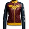 Wonder Woman Leather Costume Jacket