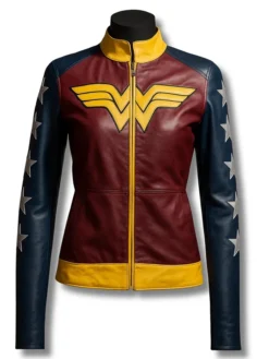 Wonder Woman Leather Costume Jacket