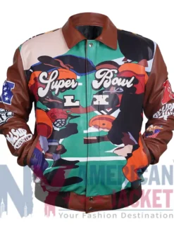 kidsuper FW26 Jeff Hamilton Jacket Front Side