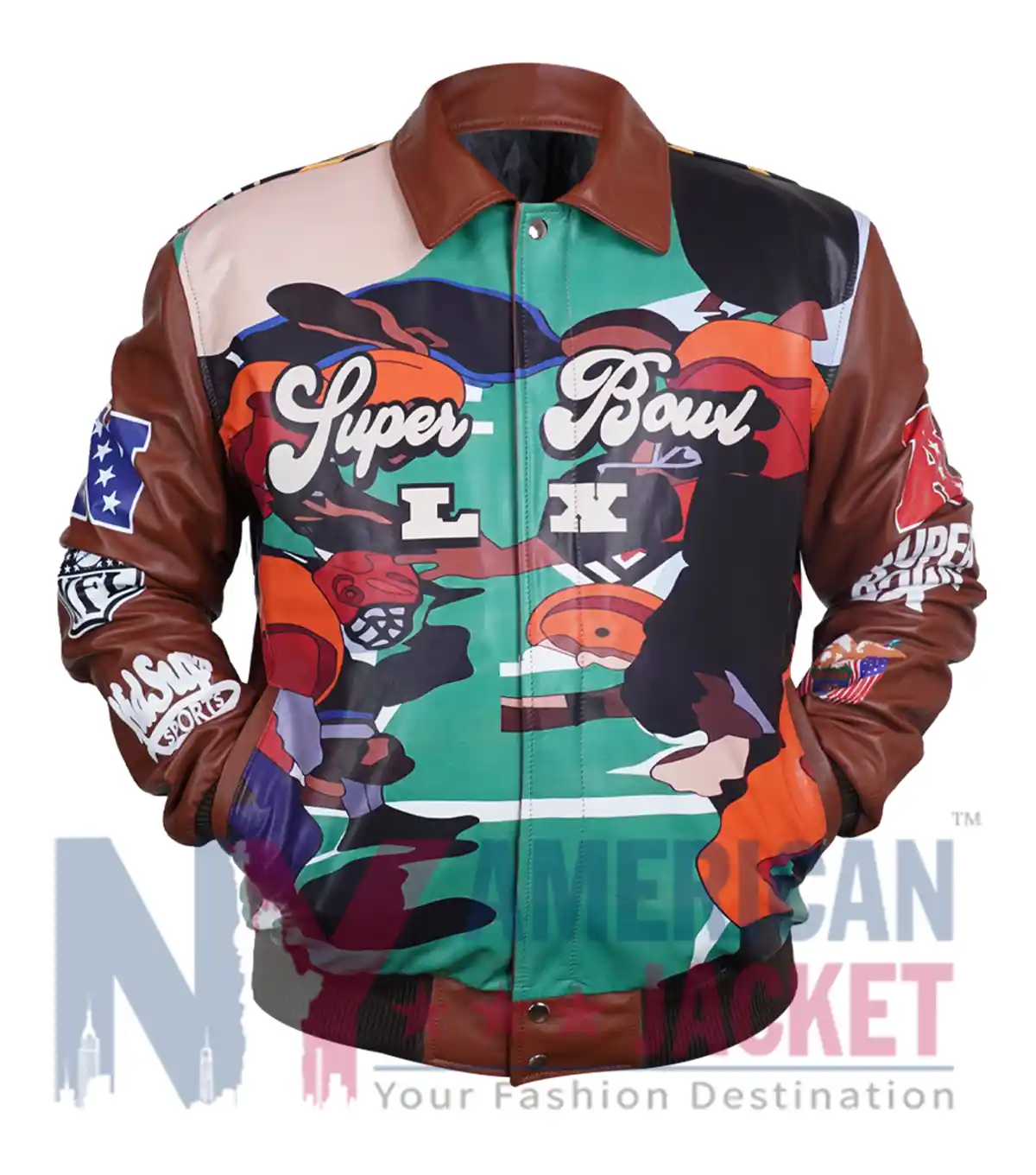 kidsuper FW26 Jeff Hamilton Jacket Front Side