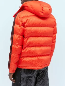moncler-adidas-alpbach-short-down-orange-puffer-jacket