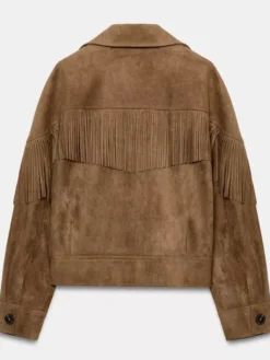 zara-brown-suede-fringe-jacket