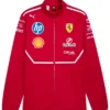 2025-Scuderia-Ferrari-Puma-Softshell-Zip-Jacket-Red
