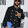 2026 BMI RB Hip-Hop Awards Omarion Collarless Black jacket