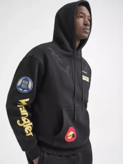 AVIREX-x-Wrangle-Mens-Multi-Patch-Black-Hoodie