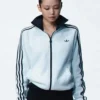 Adidas Originals Jennie Kim Blackpink SS26 Fleece Track Jacket front view