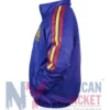 Adidas Spain Climacool Pre-Match Jacket featuring stand-up collar and YKK zipper closure