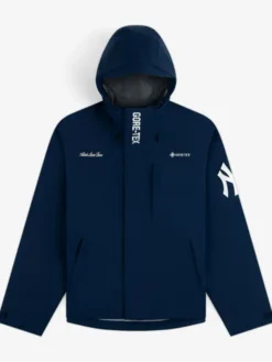 Aimé Leon Dore Fall 2026 Blue New York Yankees GORE-TEX Rain Delay Jacket front view