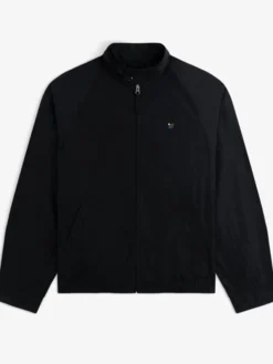 Aimé Leon Dore Fall-Winter 2026 Crest Nylon Black Windbreaker Jacket front view