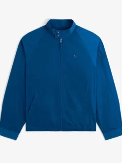 Aimé Leon Dore Fall-Winter 2026 Crest Nylon Blue Windbreaker Jacket front view