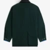 Aimé Leon Dore Fall-Winter 2026 Lightweight Barn Green Cotton Jacket back view