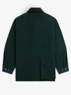 Aimé Leon Dore Fall-Winter 2026 Lightweight Barn Green Cotton Jacket back view