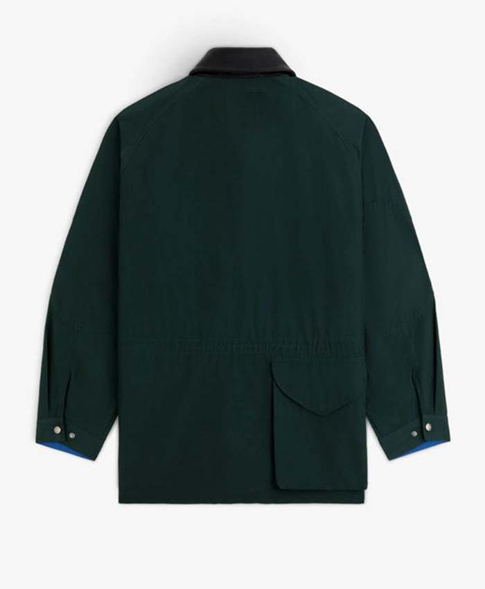Aimé Leon Dore Fall-Winter 2026 Lightweight Barn Green Cotton Jacket back view