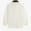 Aimé Leon Dore Fall-Winter 2026 Lightweight Barn White Cotton Jacket back view