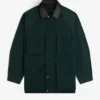Aimé Leon Dore Fall-Winter 2026 Lightweight Green Barn Cotton Jacket front view