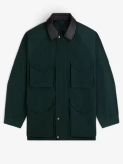 Aimé Leon Dore Fall-Winter 2026 Lightweight Green Barn Cotton Jacket front view