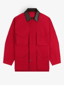 Aimé Leon Dore Fall-Winter 2026 Lightweight Red Barn Cotton Jacket front view