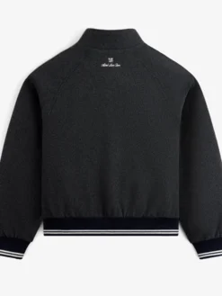 Aimé Leon Dore Fall-Winter 2026 NY Highlanders Black Wool Varsity Jacket back view