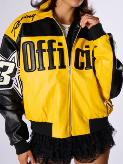 Akira OFFICIAL Leather Moto Bomber Jacket