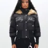 Baby-Phat-Cropped-Black-Puffer-Jacket-With-Fur-Hood